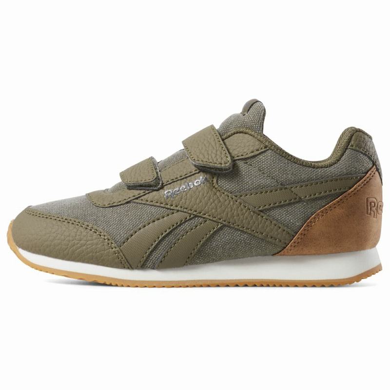 Tenisi Reebok Royal Cljog 2 2v Baieti Verzi/Maro/Albi Romania OX8067BU